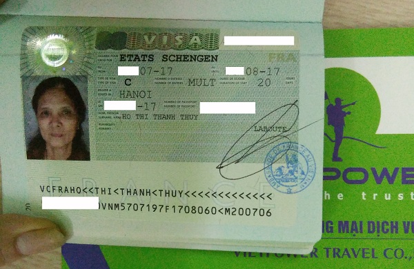 Chúc mừng quý khách có visa Schengen
